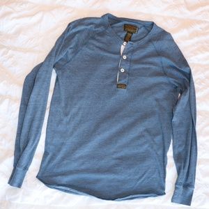 Lucky Brand Men's Long Sleeve Henley, Size Small